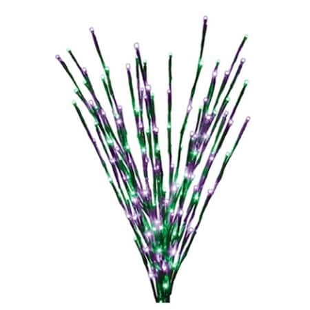 Holiday Bright Lights Holiday Bright Lights 266676 Halloween Burst LED Light; Purple & Green 266676